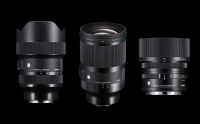 Sigma ra 3 lens MRL FF : 14-24mm f/2.8 DG DN Art- 35mm f/1.2 DG DN Art- 45mm F/2.8 DG DN Contemrary
