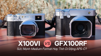 So Sánh Fujifilm GFX100RF Vs Fujifilm X100VI: Sức Mạnh Medium Format Hay Tính Di Động APS-C?