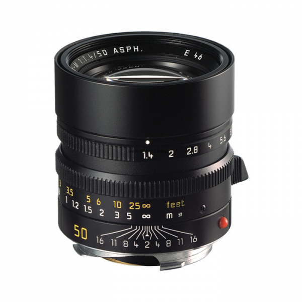 Leica Lens Normal 50mm f/1.4 Summilux M black