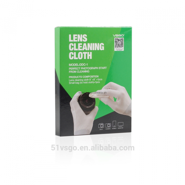 VSGO microfiber lens cleaning cloth DDC-1