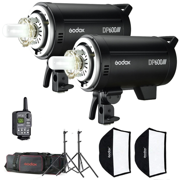 Bộ đèn Studio Godox Flash Kit DP600III-D