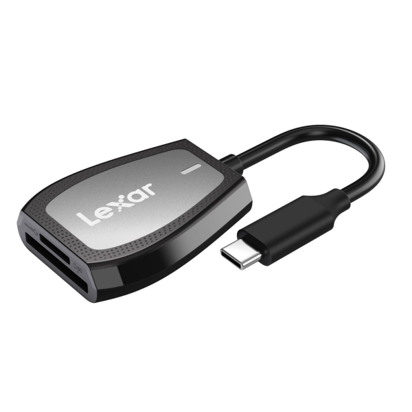 Đầu đọc thẻ nhớ Lexar Professional SD/ Micro SD USB Type-C Dual-Slot
