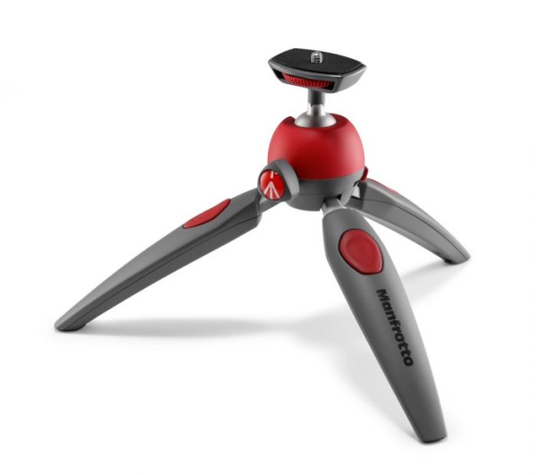 Manfrotto Pixi Evo Mini 2-Sections Tripod - Red