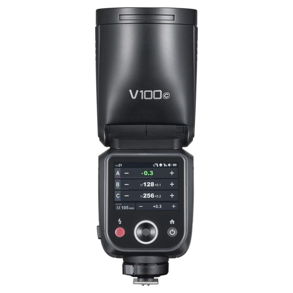 Đèn Flash đầu tròn Godox V100