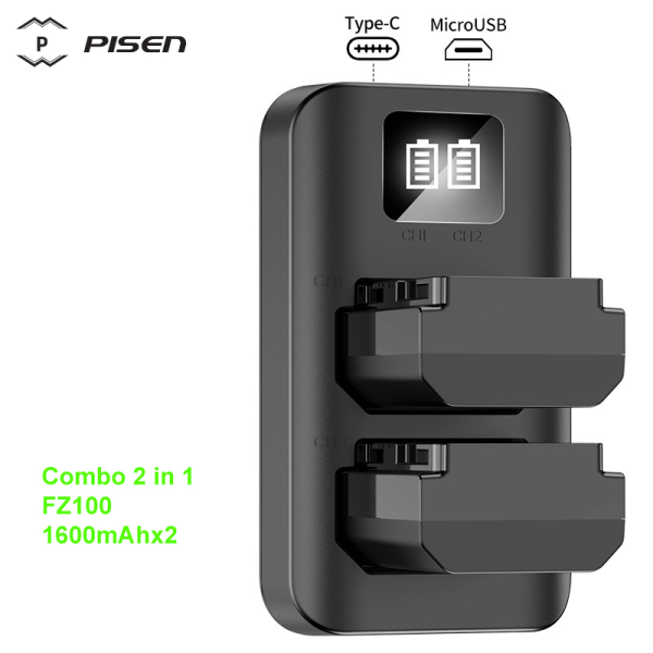 Combo PISEN 2-in-1 （Sony FZ100)