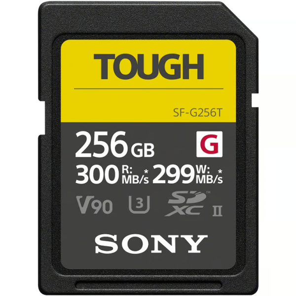 Thẻ nhớ Sony 256GB SF-G Tough Series UHS-II SDXC (SF-G256T)