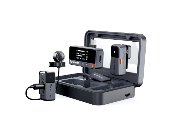 Micro thu âm Saramonic AIR 02 (2TX + RX +LAV)