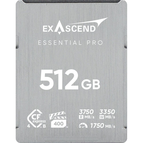 Exascend 512GB Essential Pro CFexpress 4.0 Type B | Chính hãng