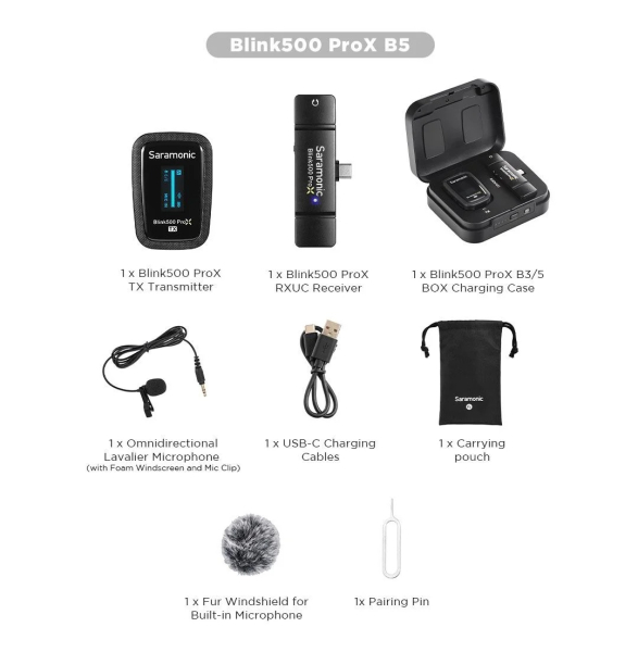 Saramonic Blink 500 ProX B5/B6