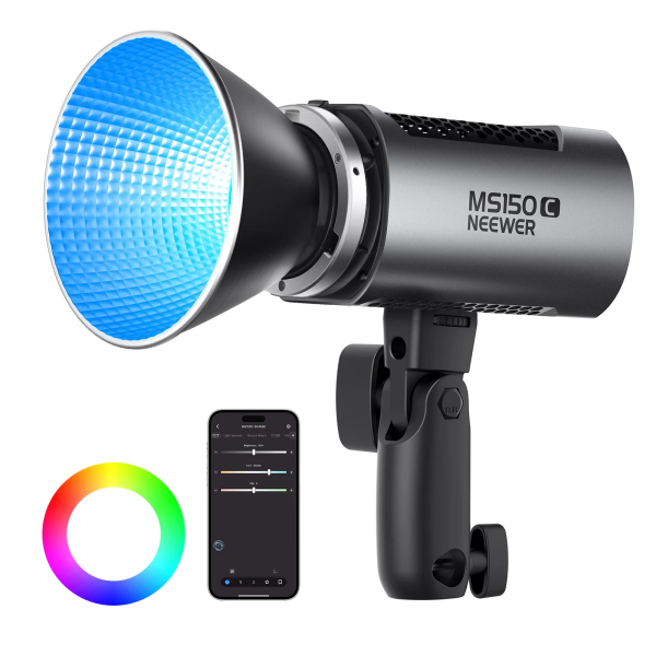 Đèn Led NEEWER MS150C 150W Mini RGB - Chính hãng