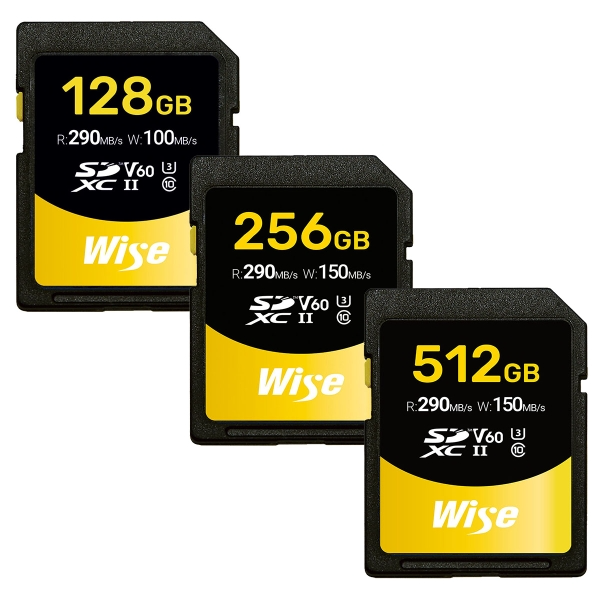 Thẻ nhớ Wise SDXC UHS-II V60 / V90 | Chính hãng