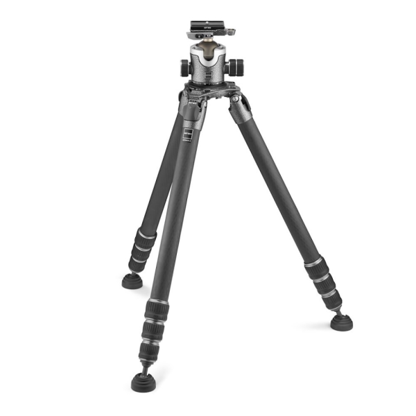 Bộ chân máy ảnh Gitzo Systematic, Series 4 Carbon Fiber 4-Sections Tripod & Series 4 Center Ball Head (Lever Release)