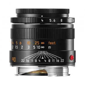 Leica Lens 90mm f4 Macro Kit (6-Bit, Black)
