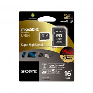 Sony microSDHC UHS-I U1 16G 95MB/s - Chính hãng