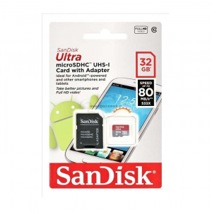 Sandisk Micro SDXC Ultra 32GB 80Mb/s 533X - Chính hãng