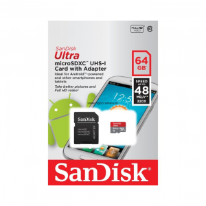 Sandisk Micro SD Ultra 64GB 48Mb/s 320X - Chính hãng