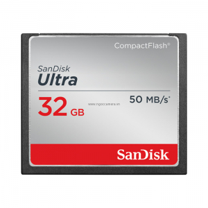 Sandisk CF Ultra 32GB 50MB/s 333X - Chính hãng