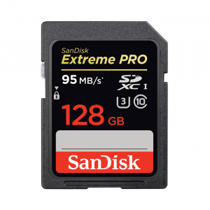 Sandisk SDHC Extreme Pro 128GB 95MB/s 633X - Chính hãng