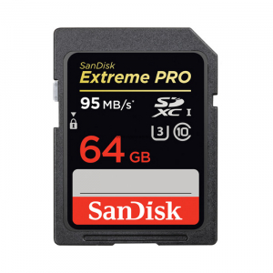 Sandisk SDHC Extreme Pro 64GB 95MB/s 633X - Chính hãng