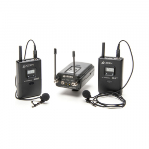 Azden 330LT UHF On-Camera Dual (Bộ 2 micro cài ve áo không dây)
