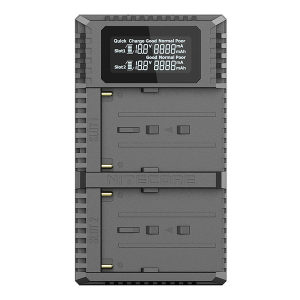 Đế sạc pin đôi Nitecore - USN3 PRO (Sony NP-F970/NP-F550)