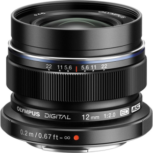 OM SYSTEM M.Zuiko Digital ED 12mm F2 BLK ( Đen ) 