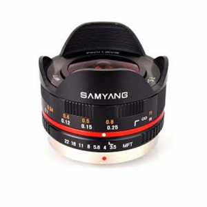 Samyang 7.5mm f/3.5 UMC Fisheye MFT