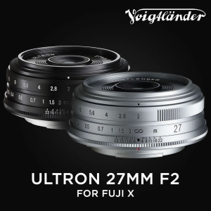 Voigtlander ULTRON 27mm F/2 Fujifilm X