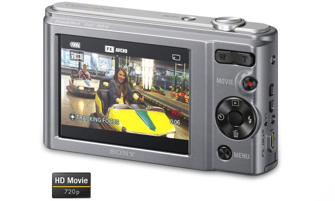 Máy ảnh Sony KTS DSC-W810/BC E32 selfie tuyệt đẹp