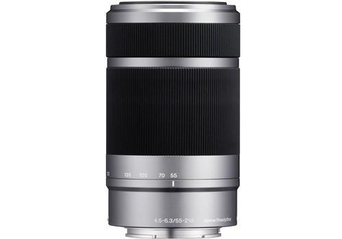 Ống Kính Sony E 55-210mm F4.5-6.3 OSS (SEL55210) bạc