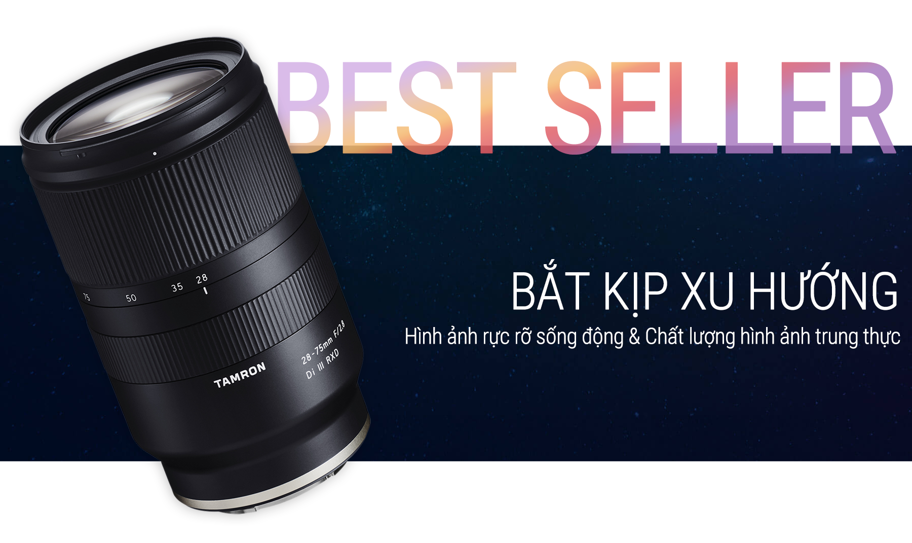 Ống kính bán chạy nhất cho Sony