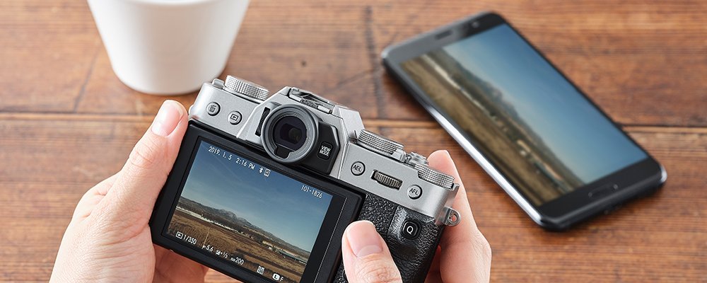 Khả năng tương thích với điện thoại thông minh của X-T30 Mark II