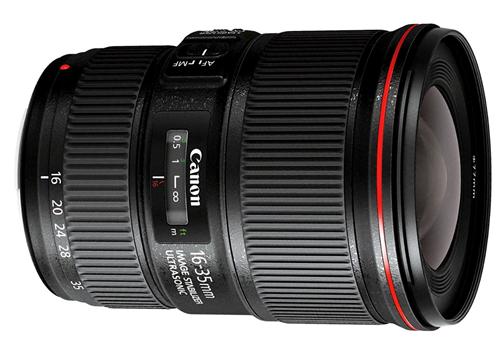 Ống kính Canon EF16-35mm F4L IS USM (Hàng nhập khẩu)