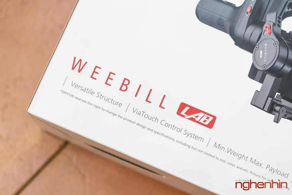 Mở hộp gimbal chống rung Zhiyun Weebill Lab: thiết kế và cách dùng độc đáo ảnh 2