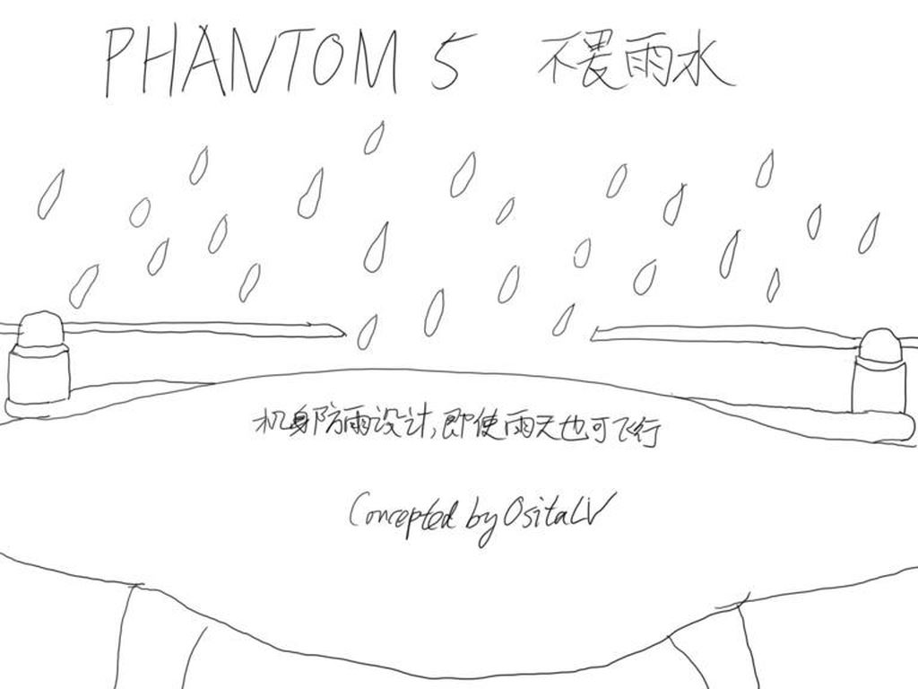 DJI Phantom 5 lộ diện: thiết kế chống nước, thay đổi ống kính ảnh 2