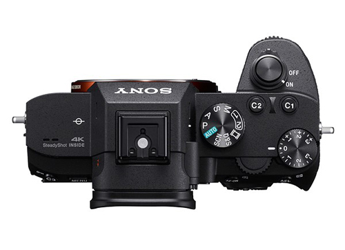 Các bánh xe điều chỉnh trên A7 III.&nbsp;