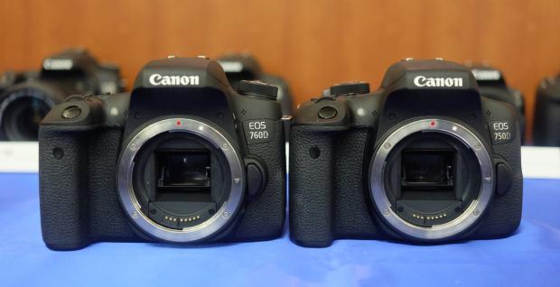 Hình ảnh bộ đôi Canon EOS 750D và 760D