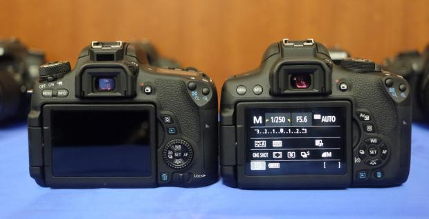 Hình ảnh bộ đôi Canon EOS 750D và 760D